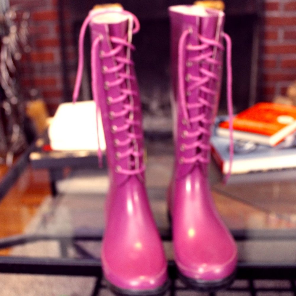 Purple Rain Boots